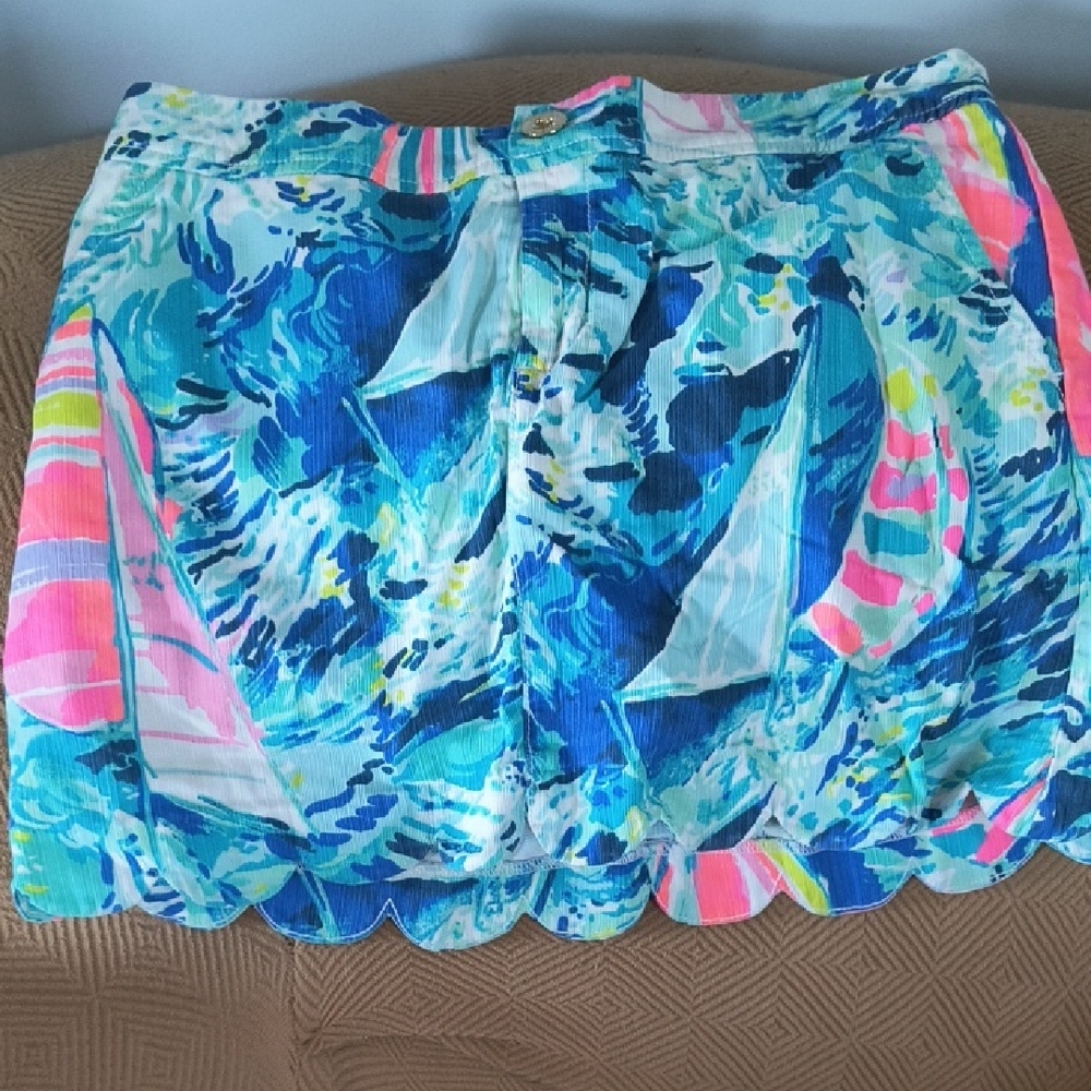 Lilly Pulitzer Multicolor Patterned Skort